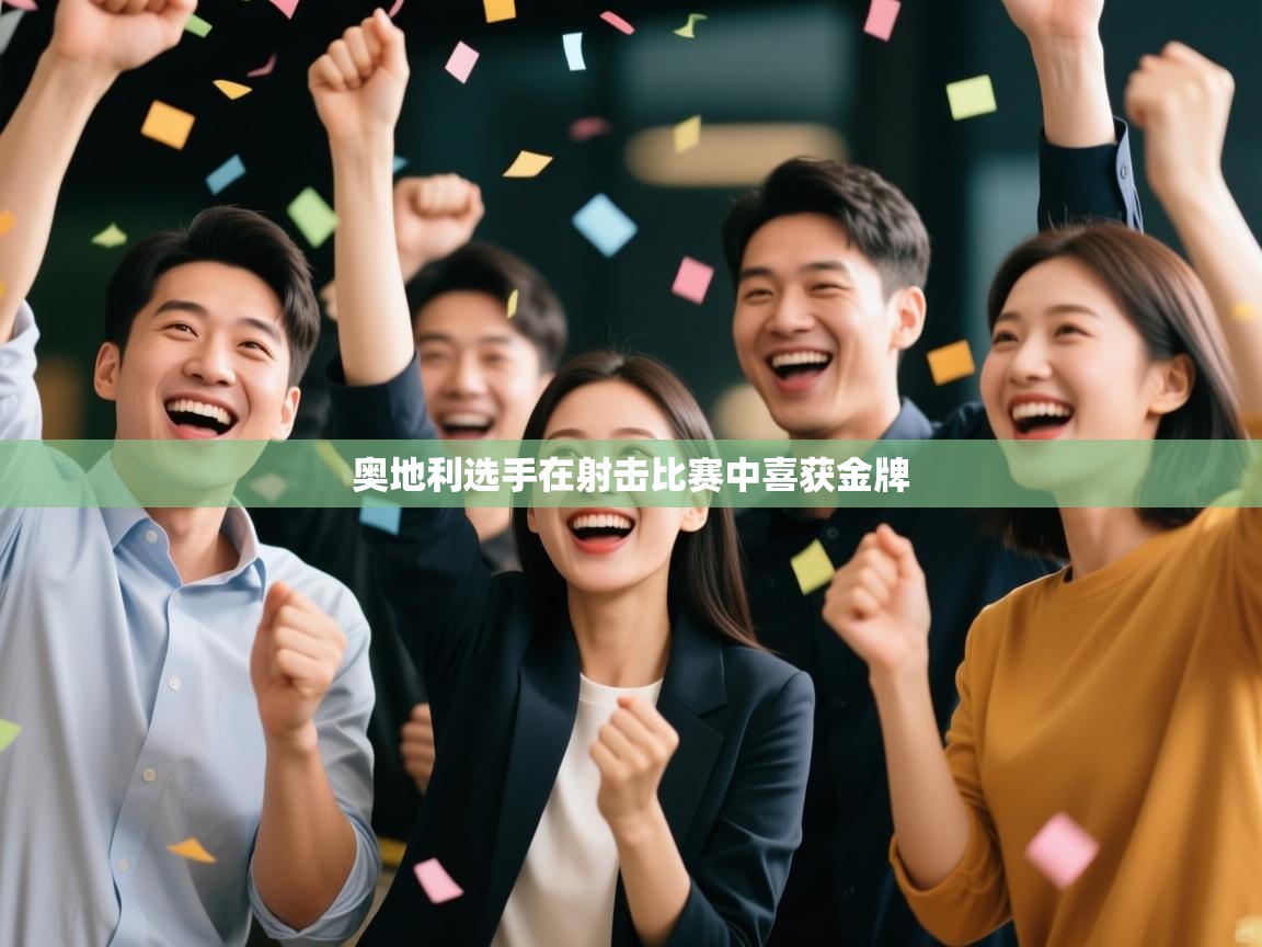 奥地利选手在射击比赛中喜获金牌